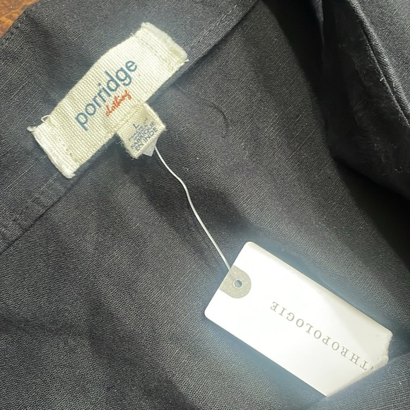 PORRIDGE By ANTHROPOLOGIE Linen Crop Top - Picture 8 of 10